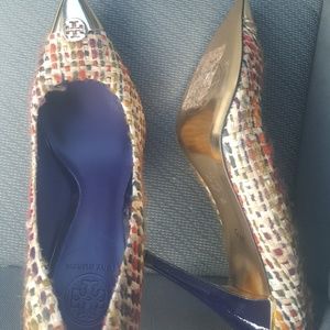 Size 11 Tory Burch heel